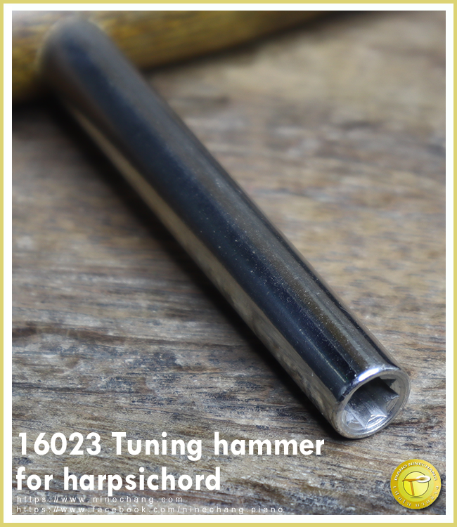16023 Tuning hammer for harpsichord