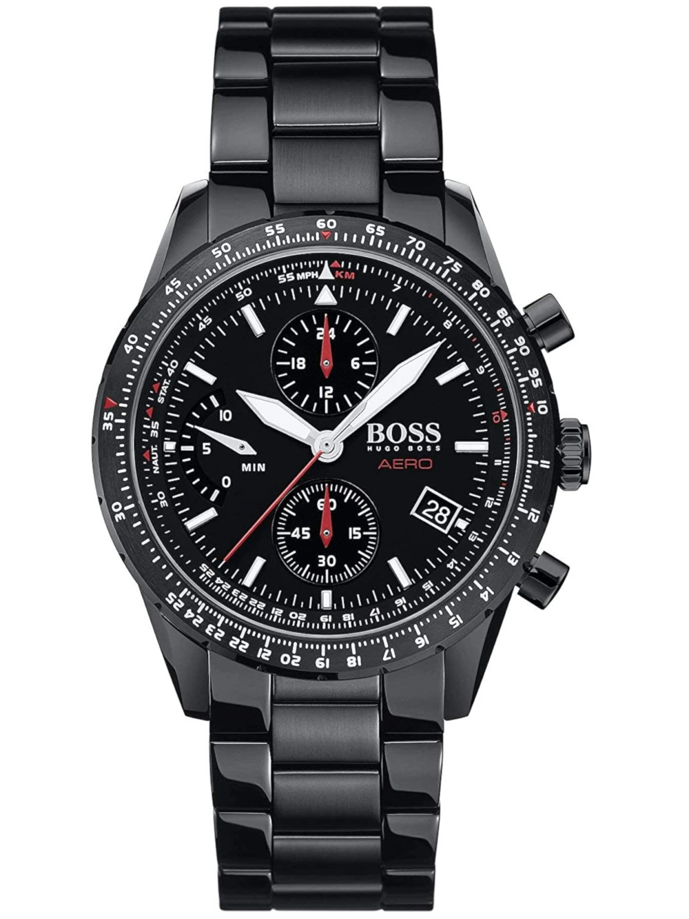 Hugo Boss 1513771 นาฬิกาผู้ชาย Aero Chronograph Quartz Men's Watch