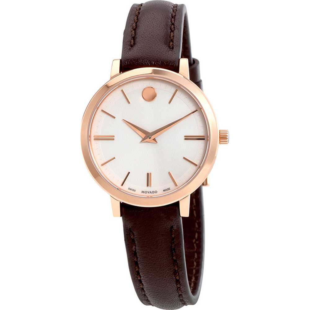 Movado 0607096 นาฬิกาผู้หญิง Ultra slim Quartz Women's Watch