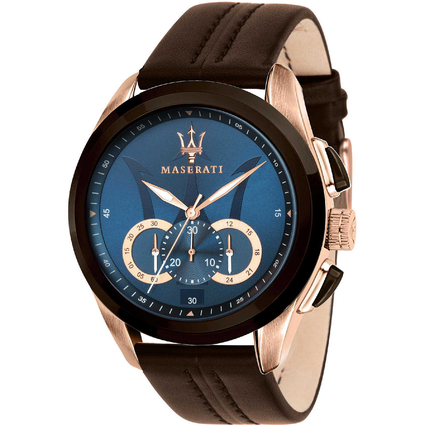 Maserati R8871612024 นาฬิกาผู้ชาย Maserati รุ่น R8871612024 Traguardo Chronograph Quartz Men's Watch