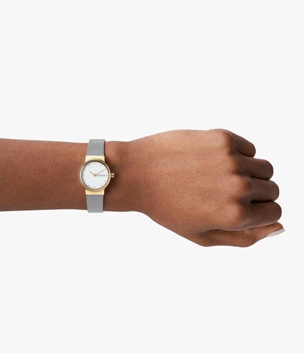 Skagen SKW2866 นาฬิกาผู้หญิง Freja Lille Two-Tone Steel Quartz Women's Watch