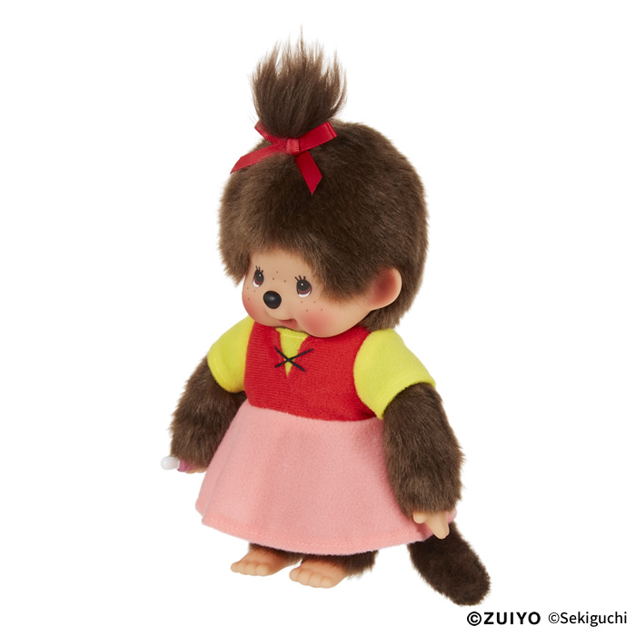 [PRE-ORDER] ตุ๊กตา ม่อนชิชิ ไฮดี้ สาวน้อยแห่งเทือกเขาแอลป์ Size S ม่อนชิชิจัง Heidi x Monchhichi Girl นำเข้าจากญี่ปุ่น ハイジモンチッチ 女の子 267927