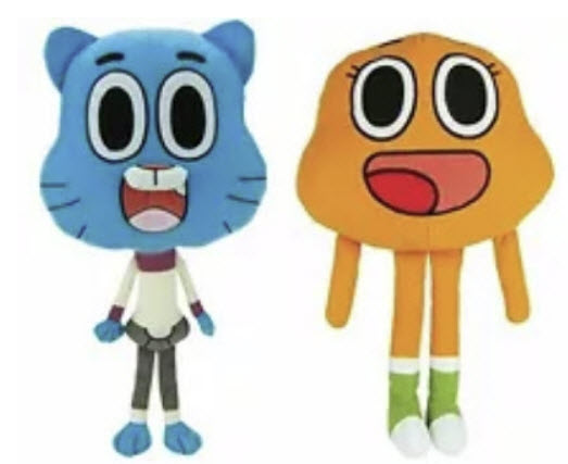 ตุ๊กตา แพ็คคู่ Gumball + Darwin ขนาด 8 นิ้ว