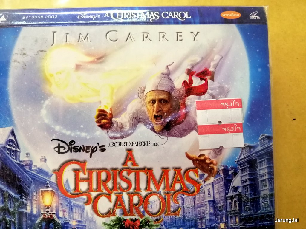 vcd การ์ตูน christmas carol อาถรรพณ์วันคริสต์มาส disney's