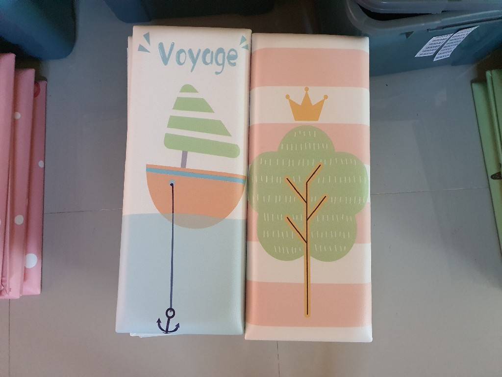 บุผนังกันกระแทก ลายการ์ตูนน่ารักๆ ขนาด 20x50 ซม.หนา 3.3 ซม. ชุดที่ 2/2