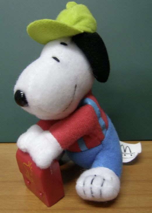 No.7 ตุ๊กตาสนูปปี้ ชุดช่างไม้ (carpenter)
