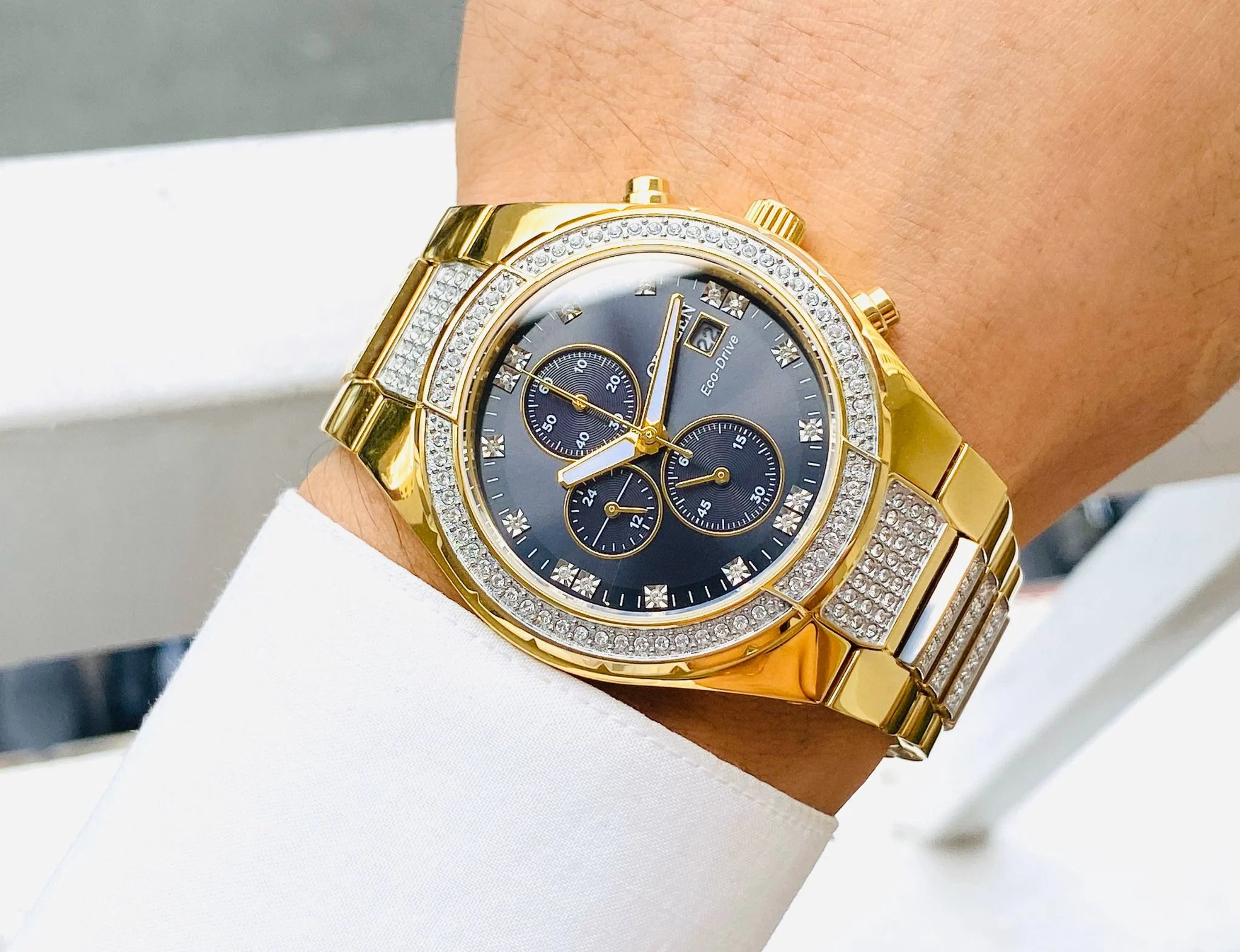 Citizen CA0752-58E นาฬิกาผู้ชาย Eco-Drive Men's Watch