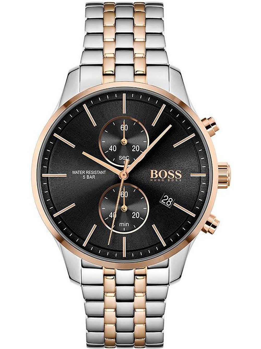 Hugo Boss 1513840 นาฬิกาผู้ชาย Metronome Chrono Quartz Men's Watch