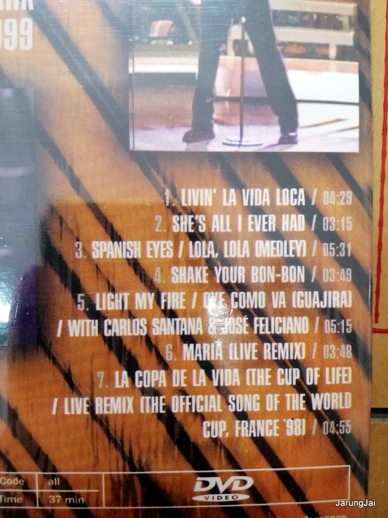 dvd richy martin live in new york living la vida loca concert dvd aps