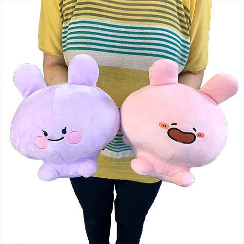 [PRE-ORDER] เซ็ทคู่ 2 ตัว ตุ๊กตา อาซามิมิจัง 20 cm + ตุ๊กตา อาเนะมิมิจัง 20 cm Asamimi-chan Anemimi-chan あさみみちゃん あねみみちゃん ぬいぐるみ นำเข้าจากญี่ปุ่น