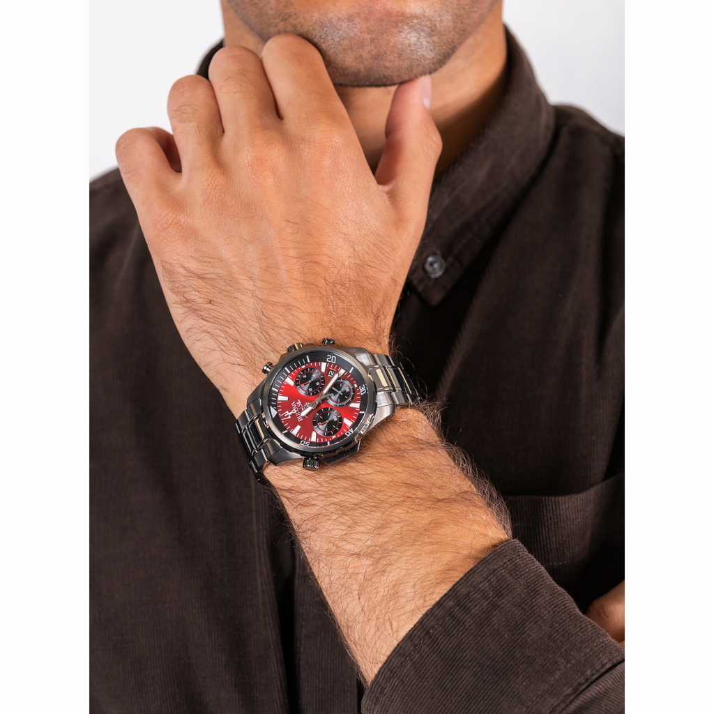 Bulova 98B350 นาฬิกาผู้ชาย Chronograph Quartz Men's Watch