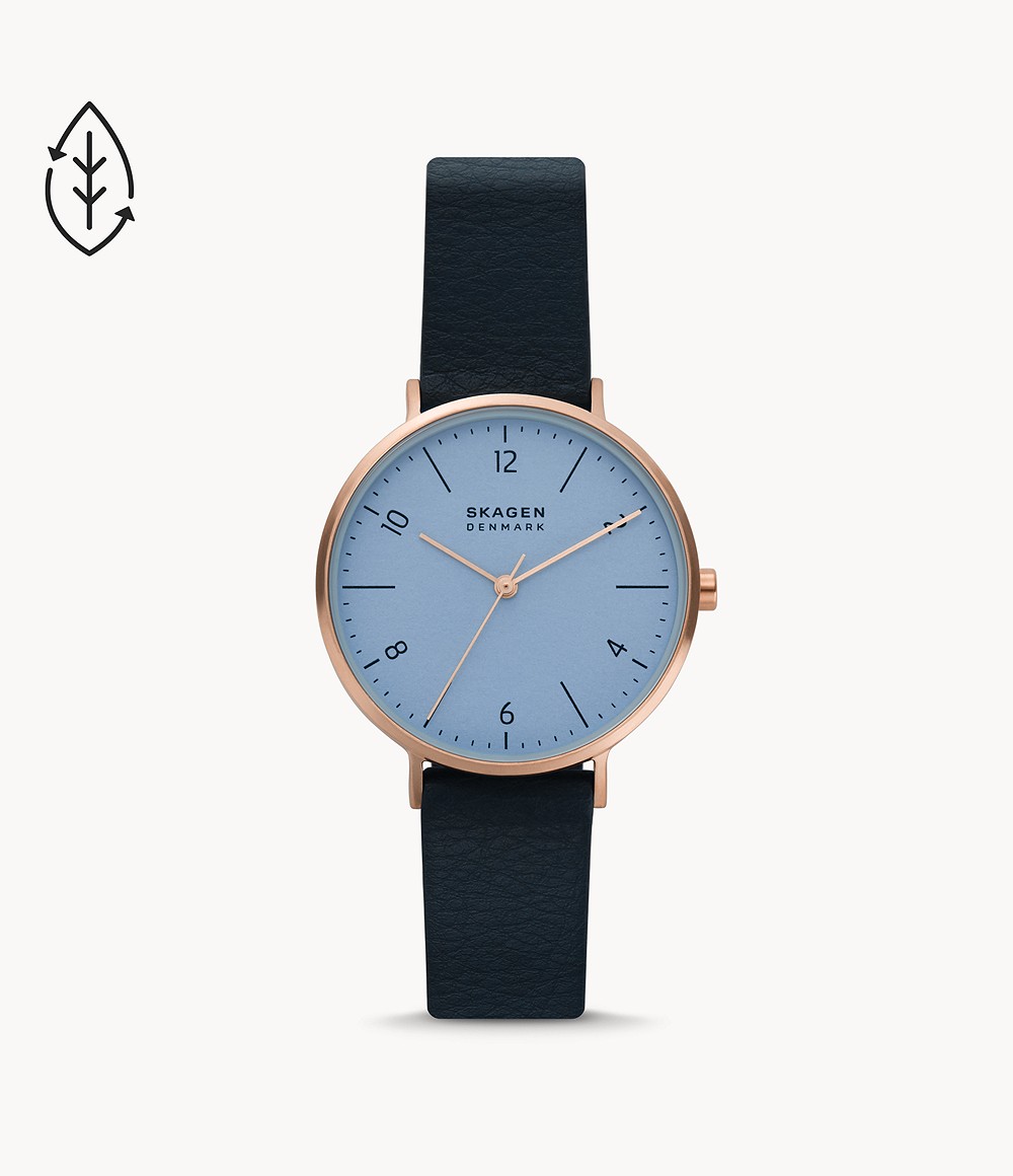 Skagen SKW2972 นาฬิกาผู้หญิง Aaren Naturals Blue Strap Women's Watch