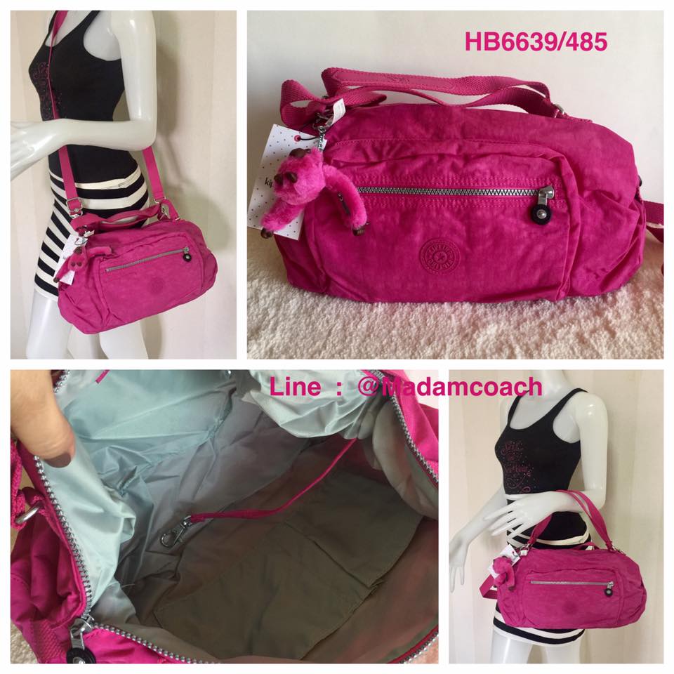 กระเป๋าสะพาย/ กระเป๋าเดินทาง Kipling HB6639/485 Jessa Crossbody Shoulder Bag Very Berry ของแท้