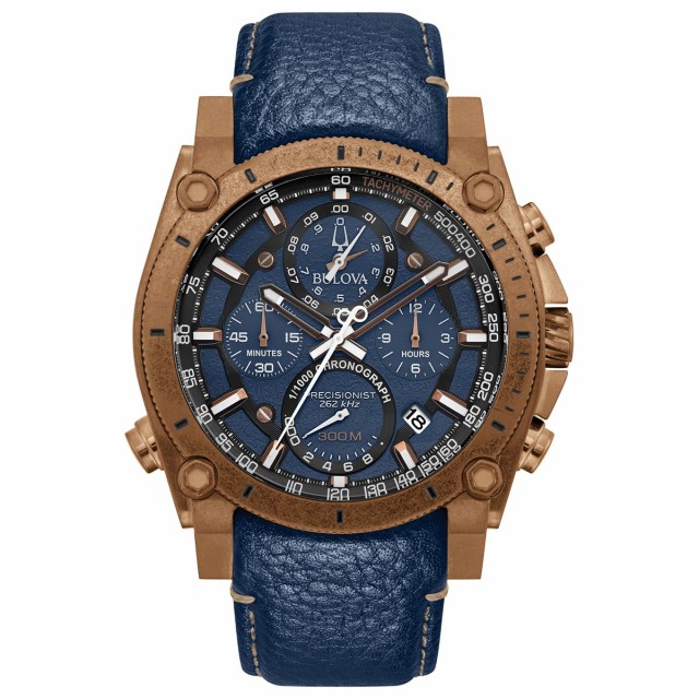 Bulova 97B186 นาฬิาผู้ชาย Precisionist Chronograph Quartz Men's Watch