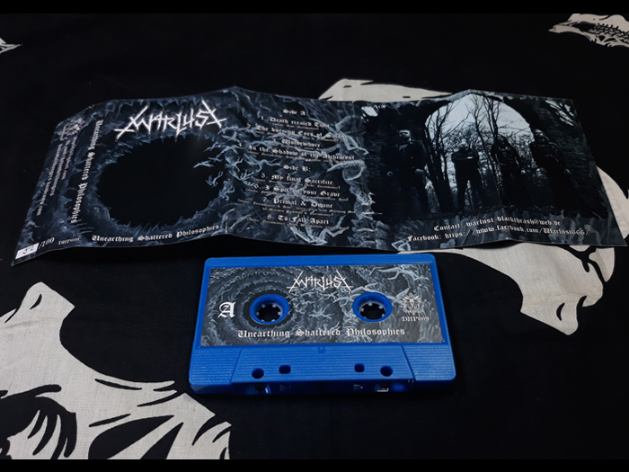 WARLUST ’Unearthing Shattered Philosophies’.Tape