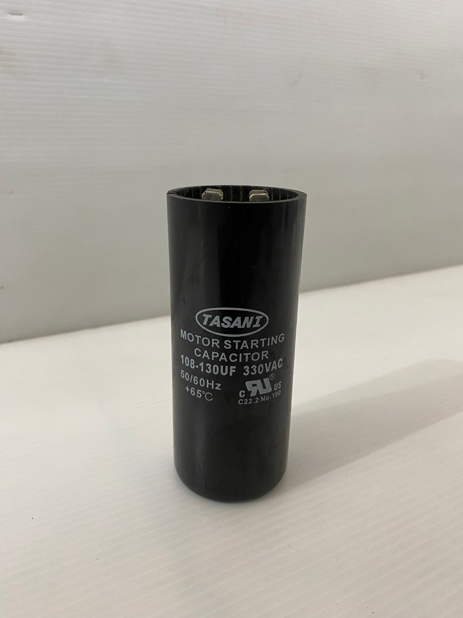 คาปาซิเตอร์ (คอนเดนเซอร์) 108-130uFx330v. TASANI