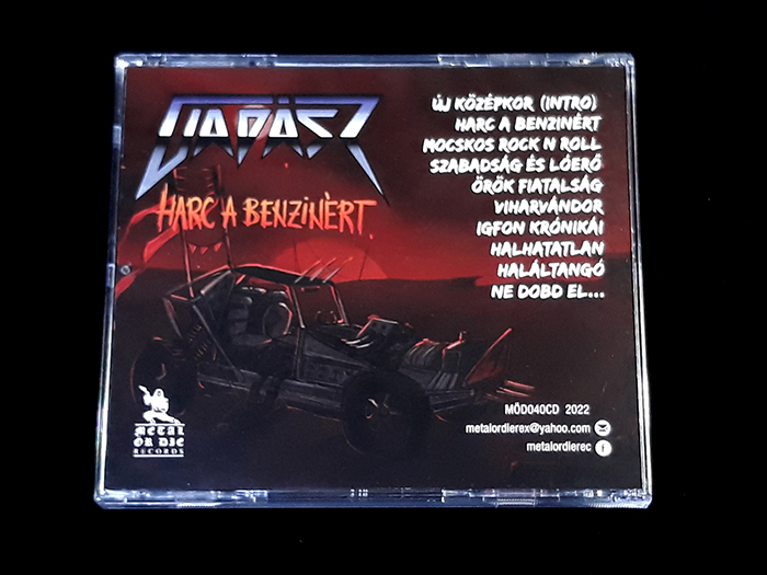 VADASZ 'Harc a benzinert' CD