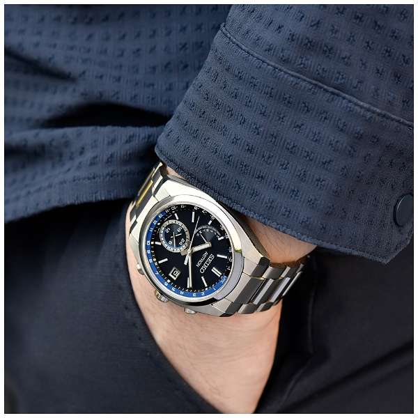Seiko SBXY013 นาฬิกาผู้ชาย Astron Solar Radio Solar World Time Titanium Made in Japan Men's Watch