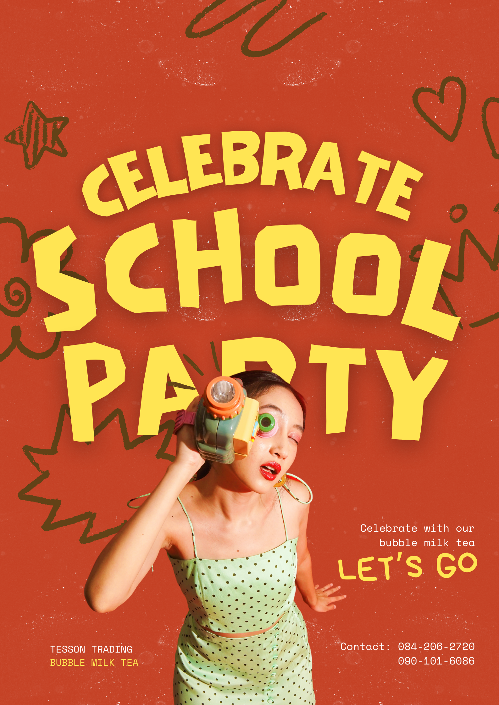 งานเลี้ยงชานม สำหรับงานโรงเรียน (School Party or Events)