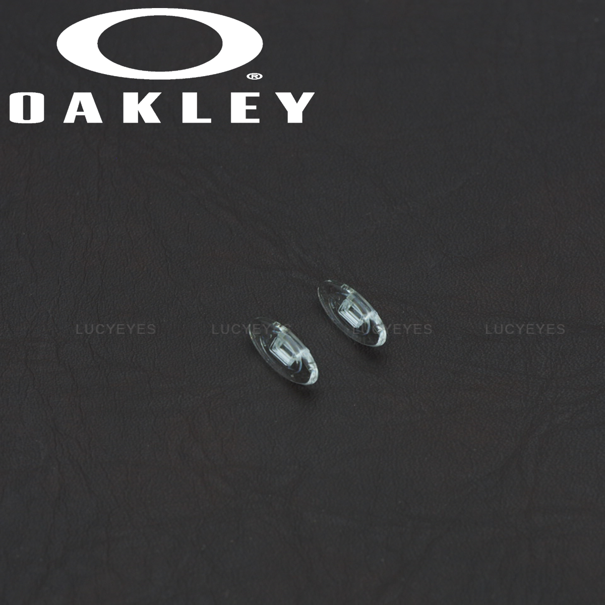 แป้นจมูกแว่น OAKLEY แบบกด สีใส