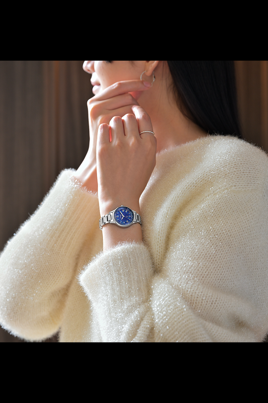 Citizen EC1160-71L นาฬิกาผู้หญิง xC Radio-Controlled Eco-Drive Titanium Women's Watch Limited 1,500pcs