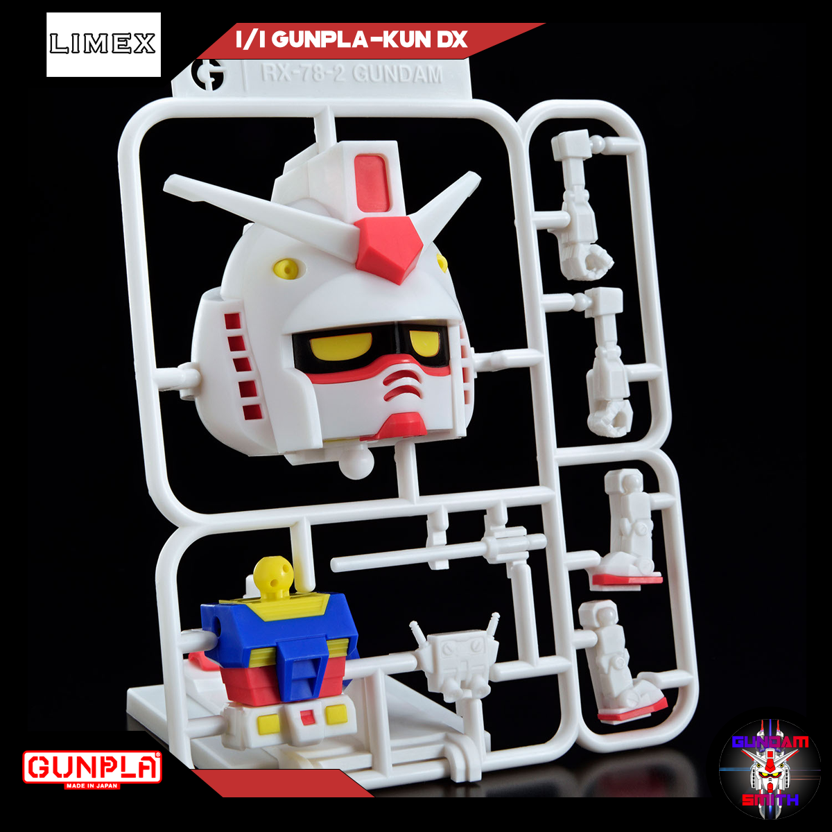 GUNPLA-KUN DX SET (WITH RUNNER Ver. RECREATION PARTS)