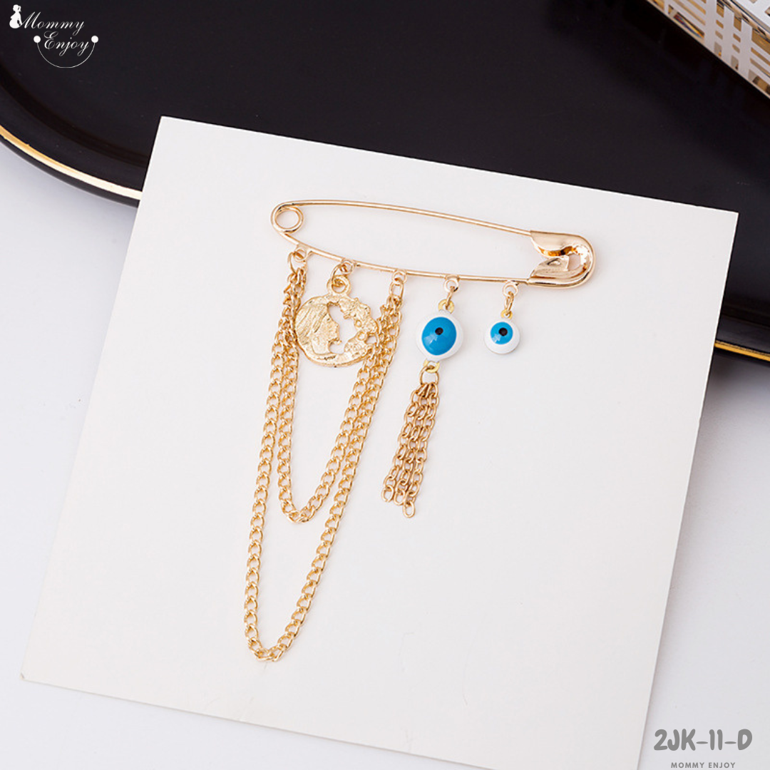 เข็มกลัดติดชุด ติดเพื่อความสวย หรือติดเพื่อความเชื่อสวยลงตัว เซตนี้ ตุ้งติ้งสวยมากค่ะ