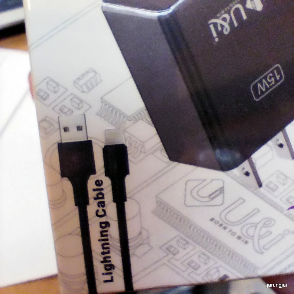 ชุดชาร์จ 15W usb-a สาย LN