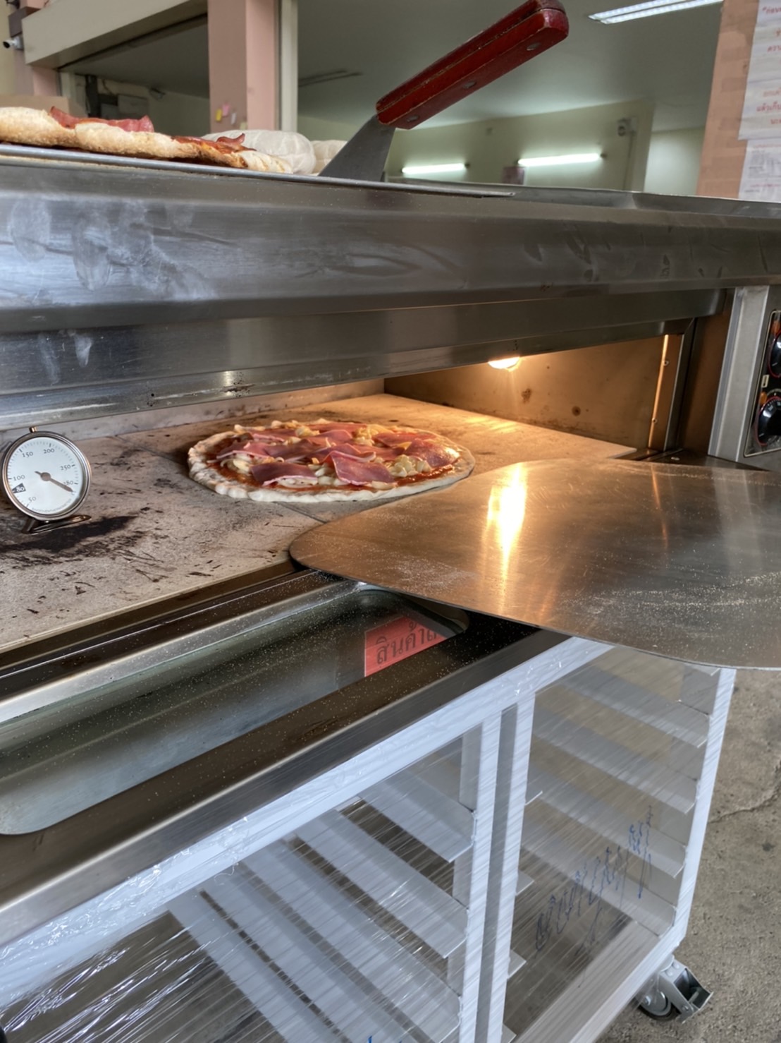 เตาอบพิซซ่า 2 ช่อง (16"x2แผ่น)