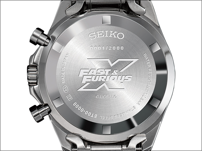 [PRE-ORDER] นาฬิกาไซโก้ SEIKO x Fast & Furious X เร็วแรงทะลุนรก 10 นำเข้าจากญี่ปุ่น セイコー ワイルド・スピード／ファイヤーブースト コラボウオッチ