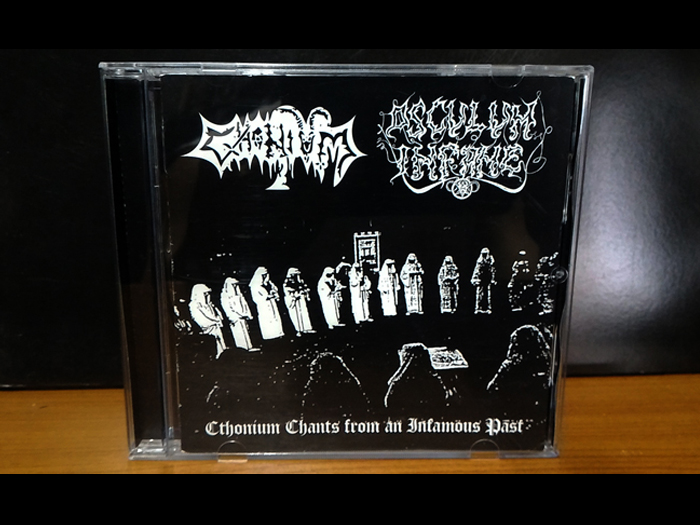 CTHONIUM/OSCULUM INFAME'Ethonium Chants from an Infamous Past' CD.