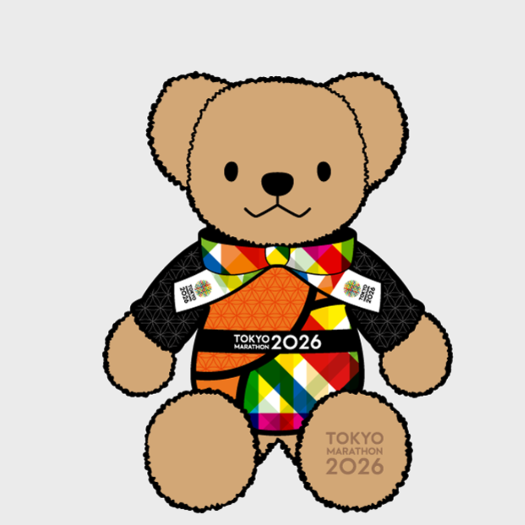 ตุ๊กตาหมี เทดดี้ แบร์ โตเกียวมาราธอน 2026 Tokyo Marathon Teddy
