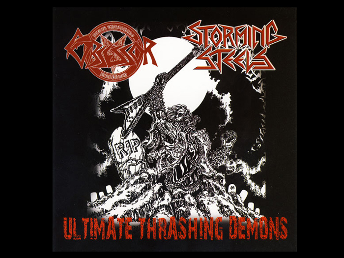 OBSESSOR/STORMING STEELS'Ultimate Thrashing Demons' CD
