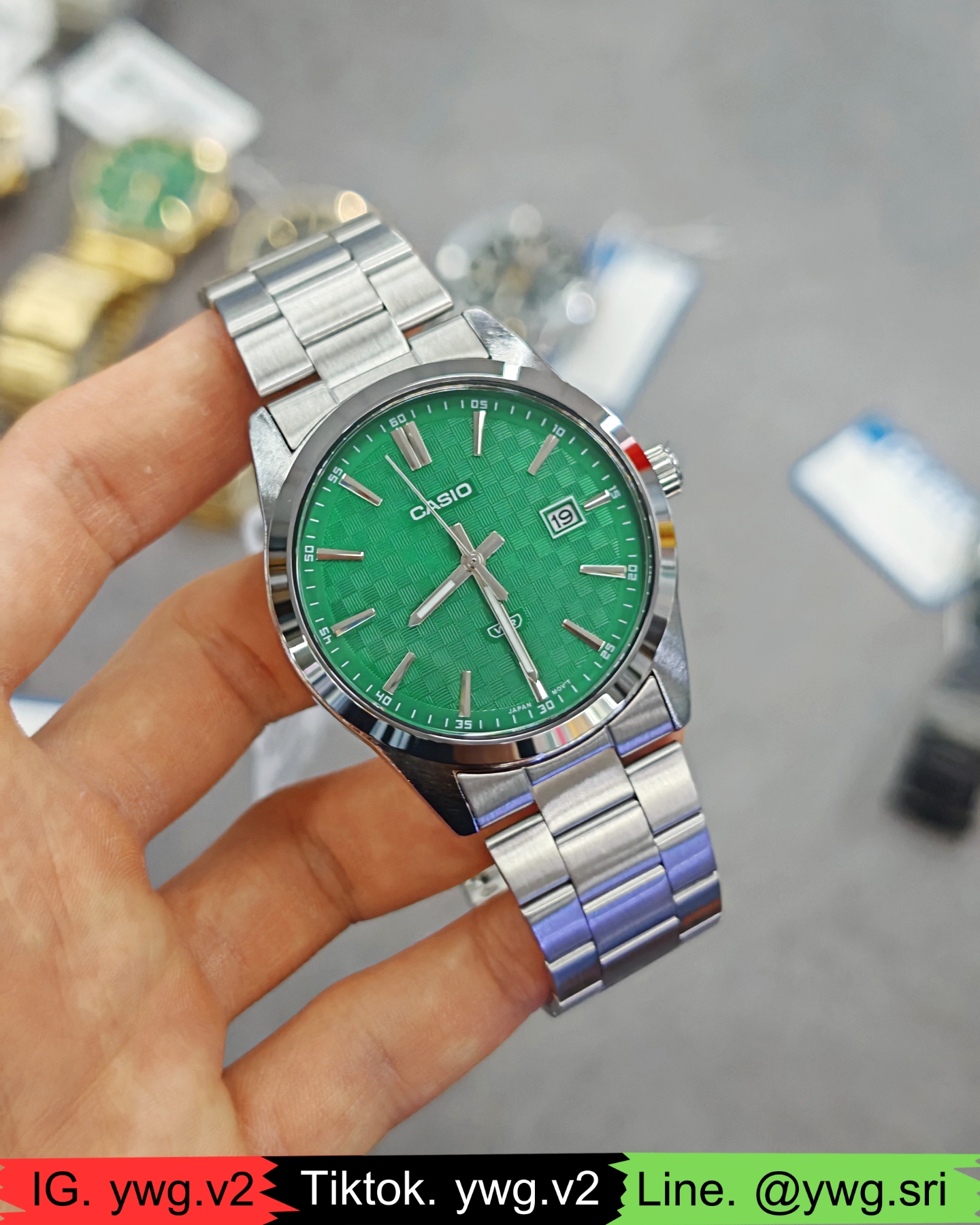 CASIO รุ่น MTP-VD03D-3A1