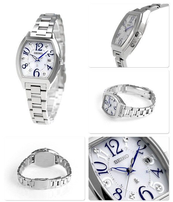 SEIKO SSVW091 นาฬิกาผู้หญิง Seiko รุ่น SSVW091, Lukia Radio Solar Japan Made Women's Watch