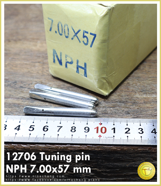 12706 Tuning pin NPH 7.00x57 mm