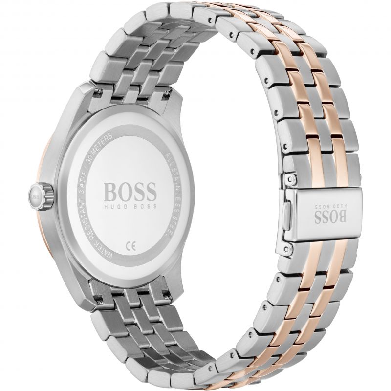 Hugo Boss 1513738 นาฬิกาผู้ชาย Master Quartz Men's Watch