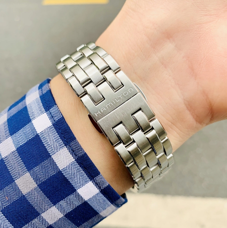 Hamilton H32635131 นาฬิกาผู้ชาย JAZZMASTER POWER RESERVE AUTO Men's Watch