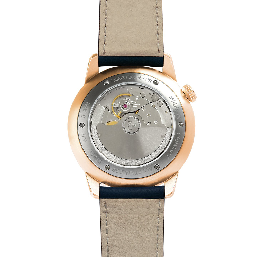 Zeppelin 7368-3 นาฬิกาผู้ชาย Flatline Automatic Men's Watch