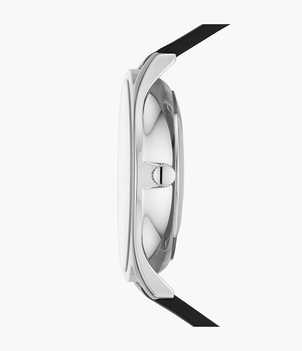 Skagen SKW6735 นาฬิกาผู้ชาย Holst Automatic Midnight Leather Men's Watch