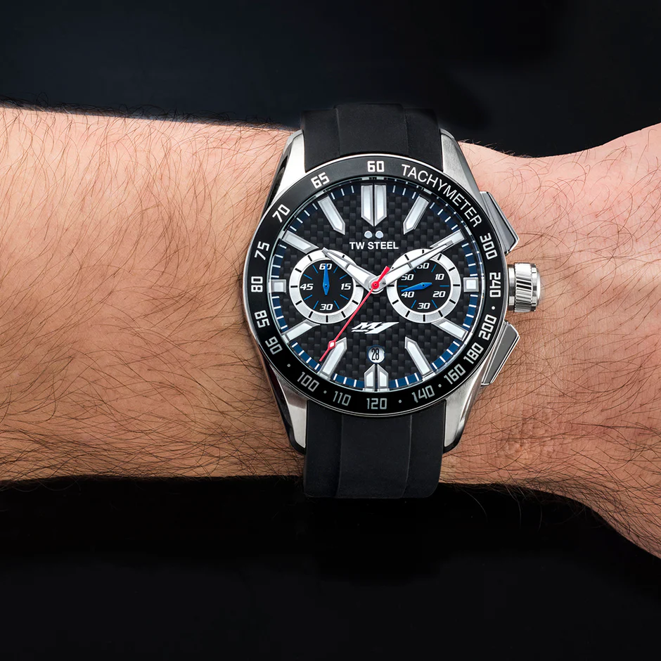 TW Steel GS2 นาฬิกาผู้ชาย Yamaha Factory Racing Chronograph Quartz Men's Watch