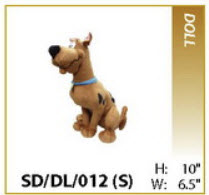 สกูบิดู (Scooby Doo) ท่านั่ง ขนาด 10 นิ้ว