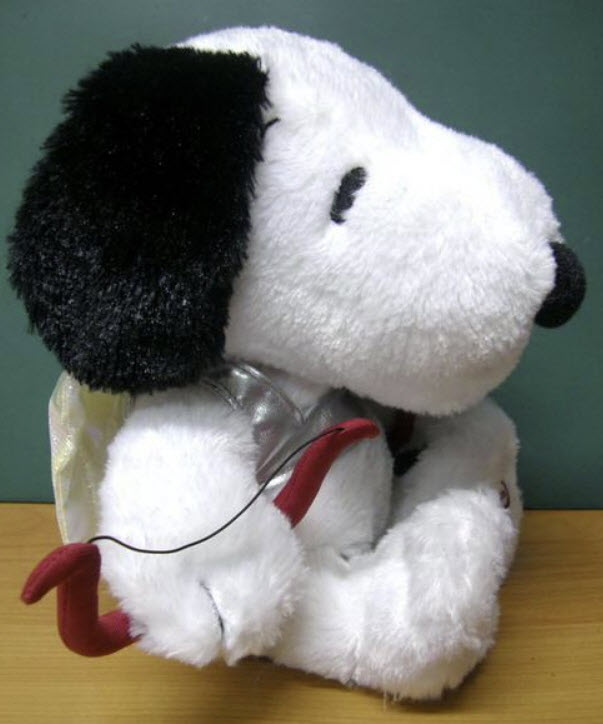 Cupid Snoopy ขนาด 11 นิ้ว (มือสอง)
