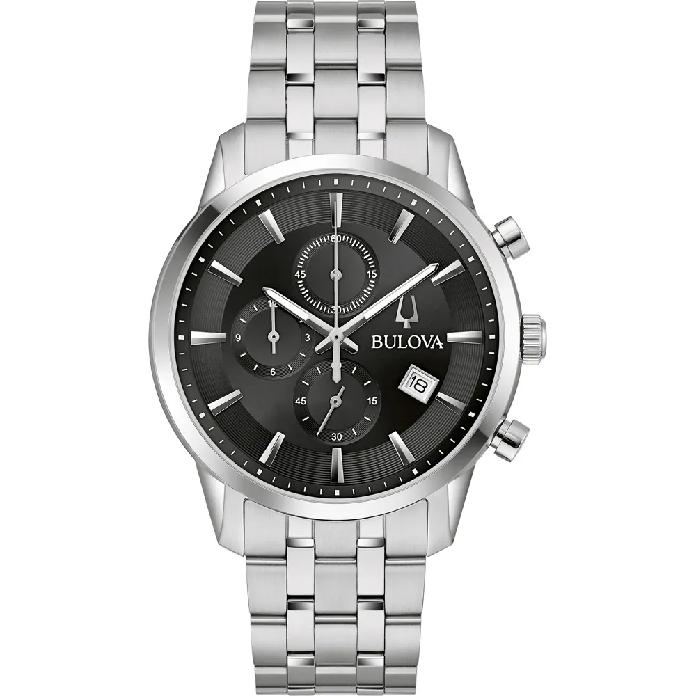 Bulova 96B412 นาฬิาผู้ชาย Chronograph Quartz Men's Watch