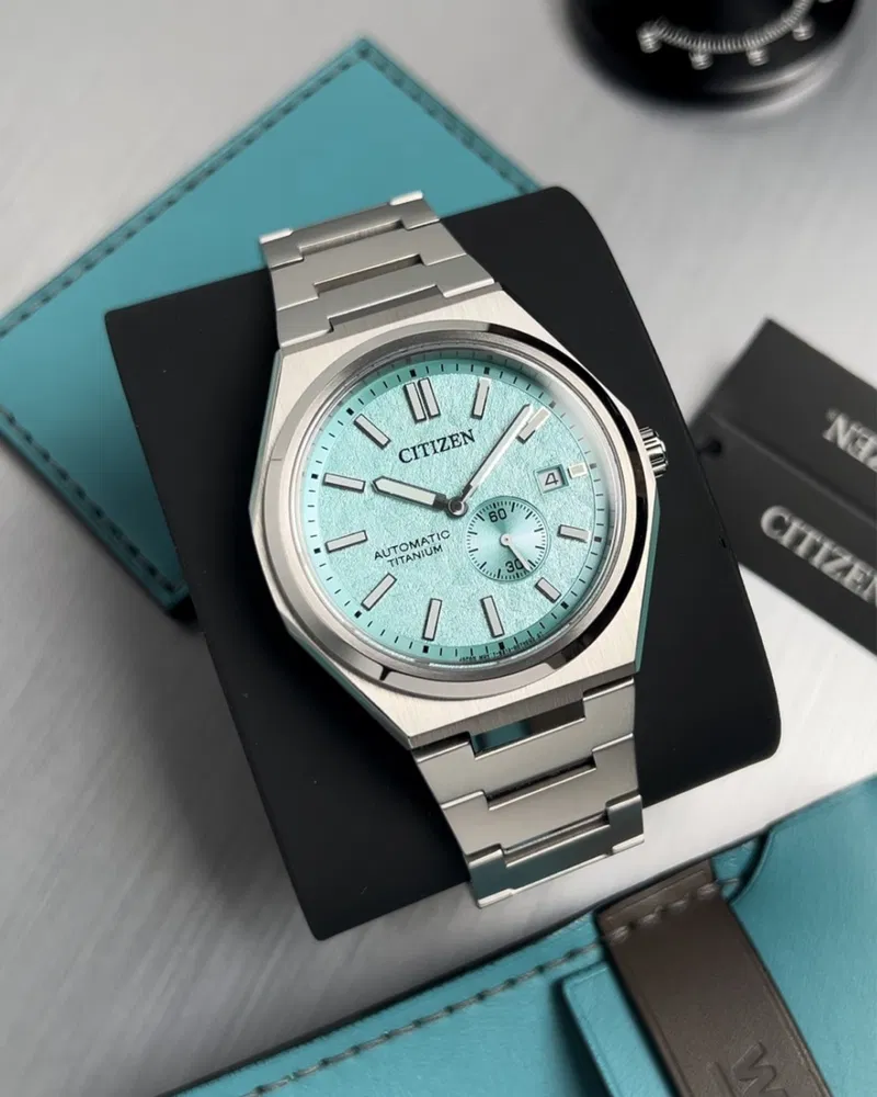 Citizen NJ0180-80M นาฬิกาผู้ชาย Zenshin Automatic Super Titanium Men's Watch