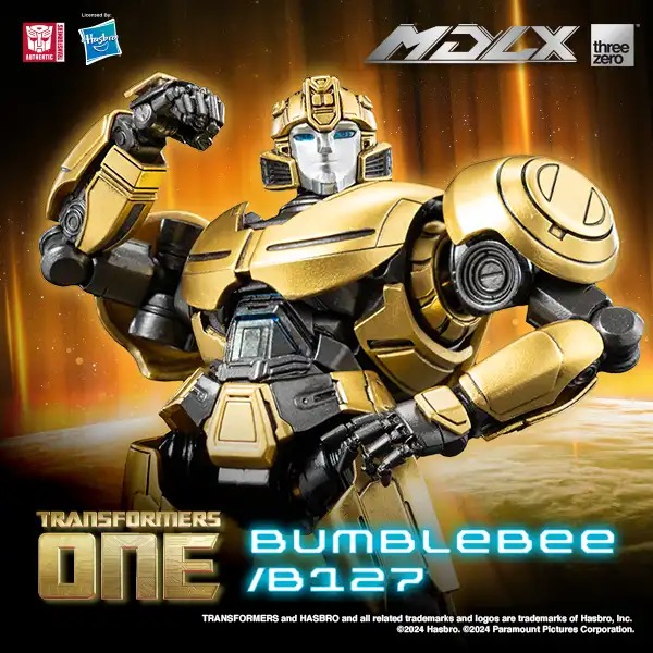 PRE ORDER Q2/2025 THREEZERO B127 (Bumblebee) 5” MDLX: Transformers One มัดจำ 500 ปิดจอง 01/11/2024 หรือครบ 4 กล่อง