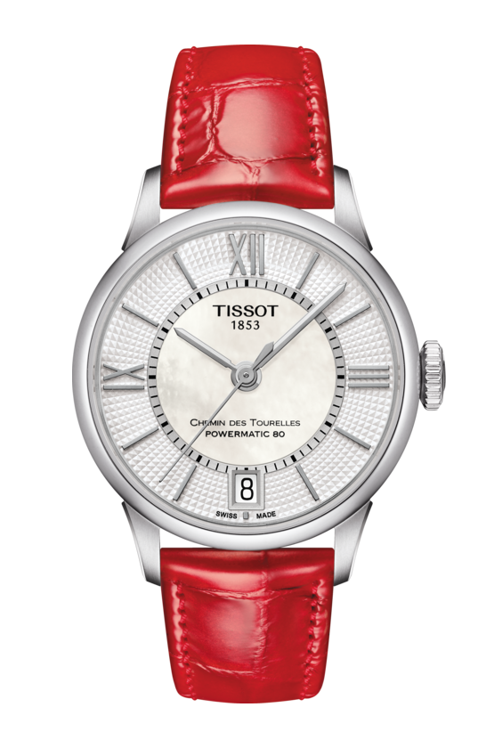 Tissot T099.207.16.118.00 นาฬิกาผู้หญิง T-Classic Chemin Des Tourelles Powermatic 80 Women's Watch