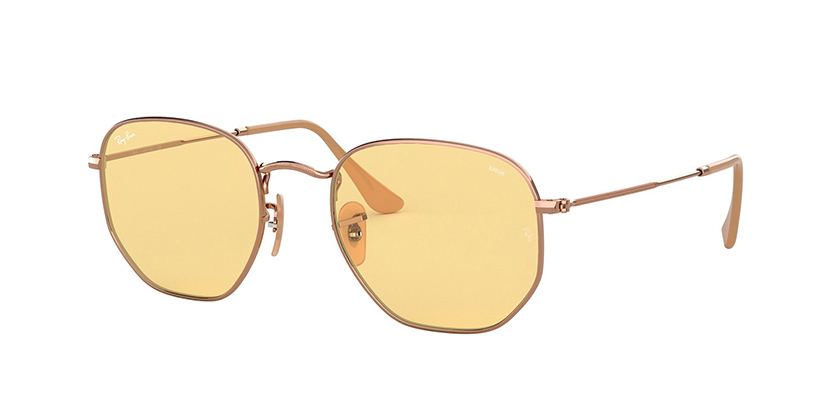 RayBan RB3548N 9131/0Z HEXAGONAL PHOTOCHROMIC