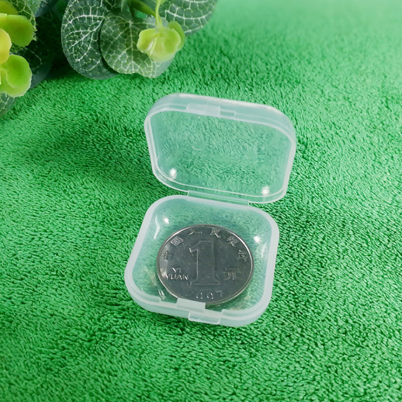 ฟรีสติ๊กเกอร์ 1 แพคมี 6 ชิ้น กล่องจิ๋ว ใส่เครื่องประดับ กล่องพลาสติกจิ๋วใส่แหวน ต่างหู ยา แบบพกพา ขนาดเล็ก