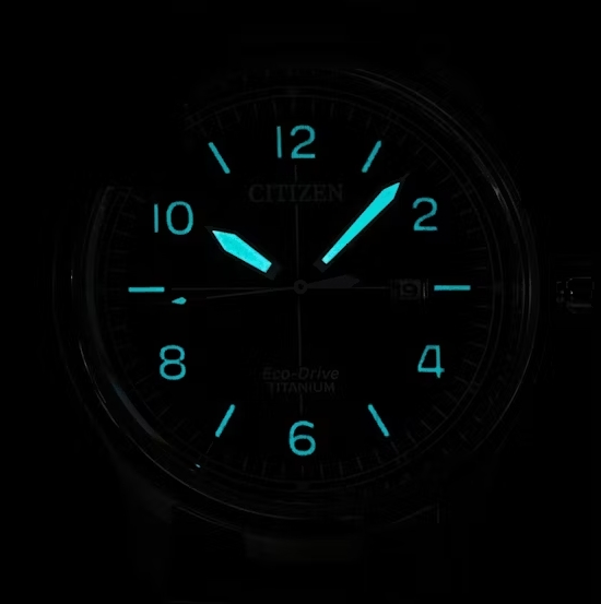 Citizen BM7570-80L นาฬิกาผู้ชาย Eco-Drive Super Titanium Men's Watch